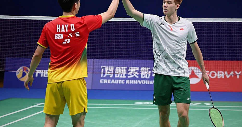 Alwi Farhan hoàn tất buổi tập cùng Kento Momota trước thềm Asian Games 2026